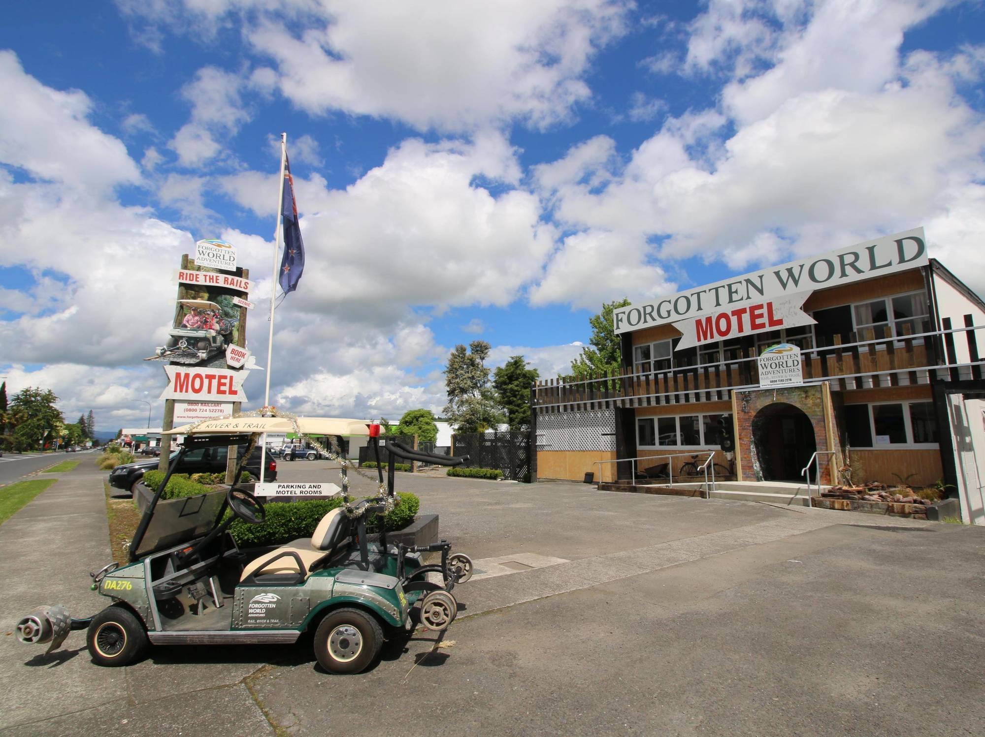 Forgotten World Motel Taumarunui Luaran gambar